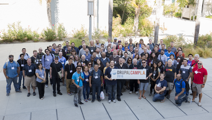 DrupalCamp LA 2016 Group photo